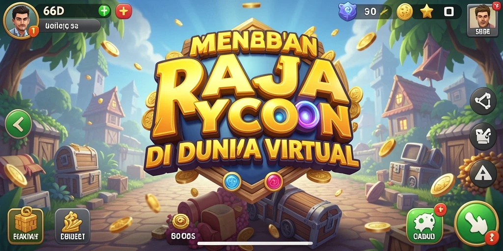 Tampilan gameplay menarik dari 66D yang menunjukkan interaksi Tycoon.