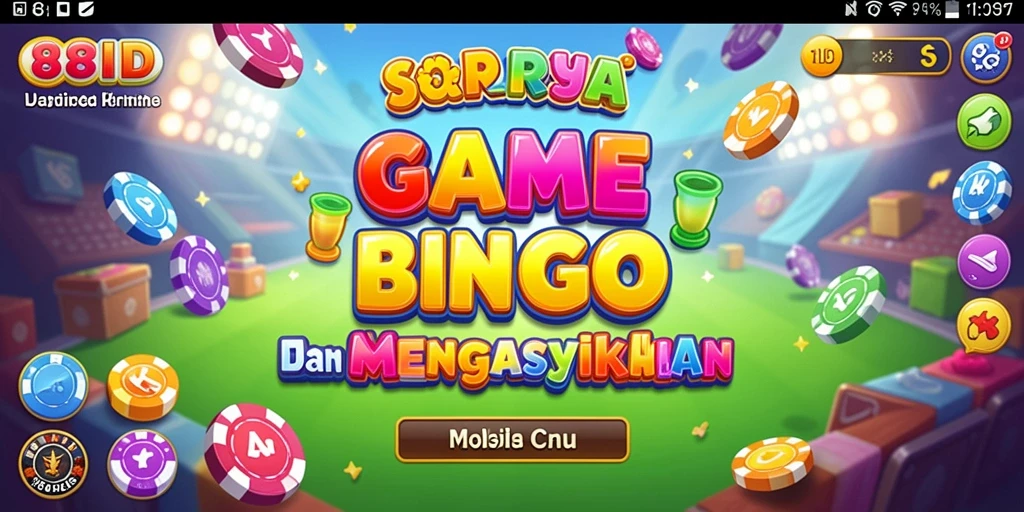 Tampilan gameplay Bingo yang seru dan interaktif di 88ID.