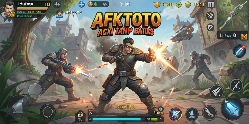 Screenshot gameplay AFKTOTO menampilkan aksi seru dan grafik menawan.