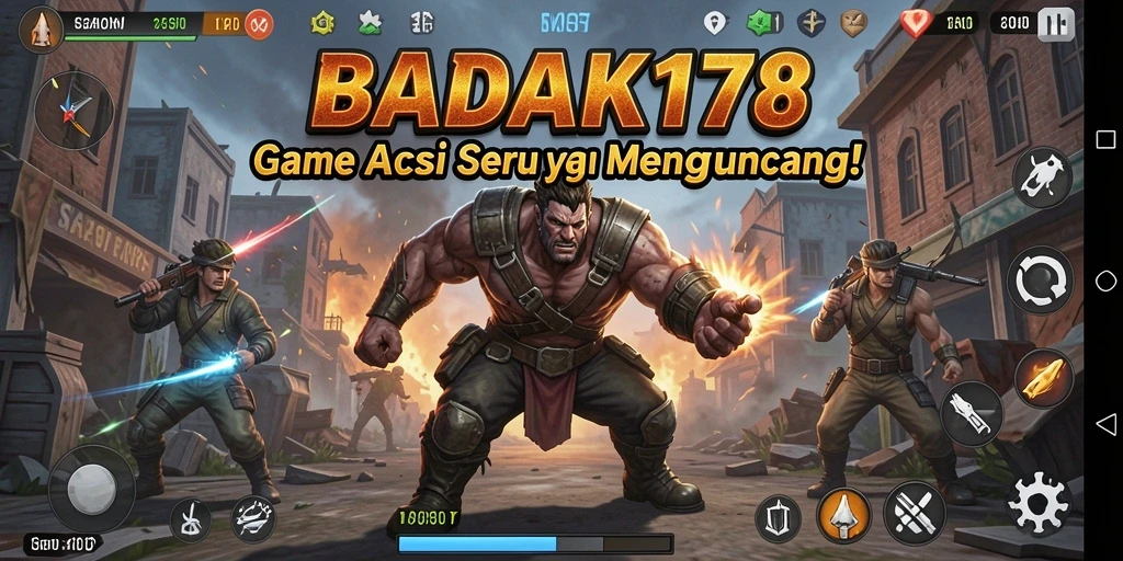 Tampilan seru dari gameplay BADAK178 yang penuh aksi.