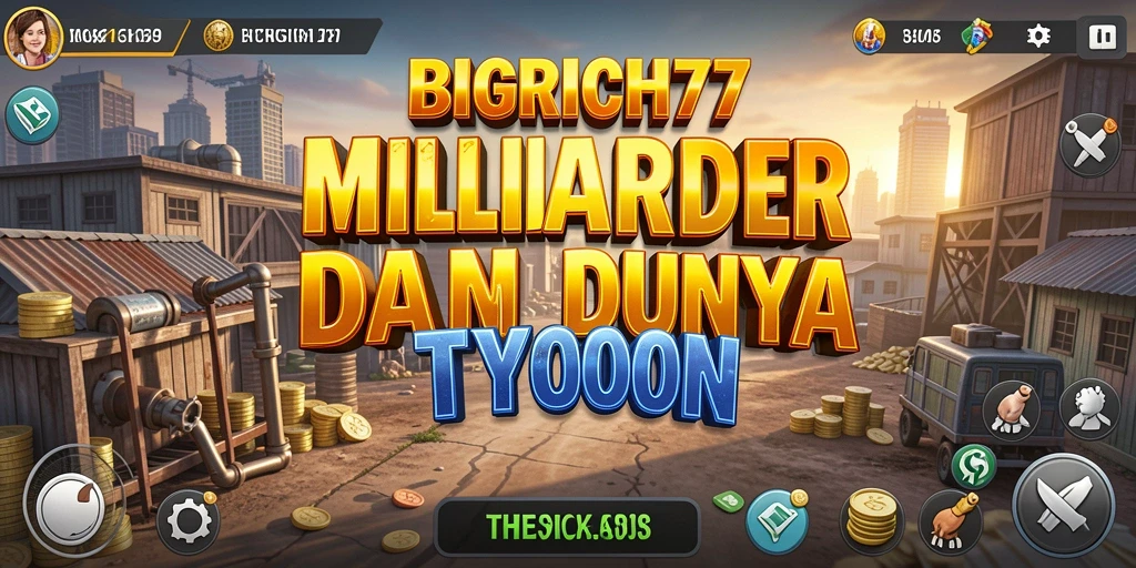 Tampilan gameplay menakjubkan dari BIGRICH77 sebagai game Tycoon.