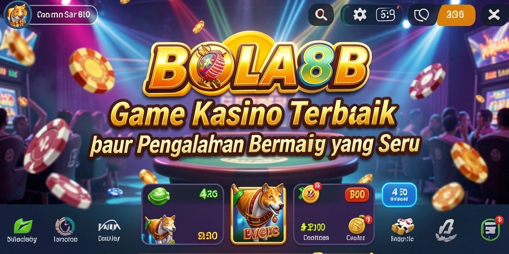 Tampilan menarik dari gameplay kasino BOLA88 yang menggugah selera.