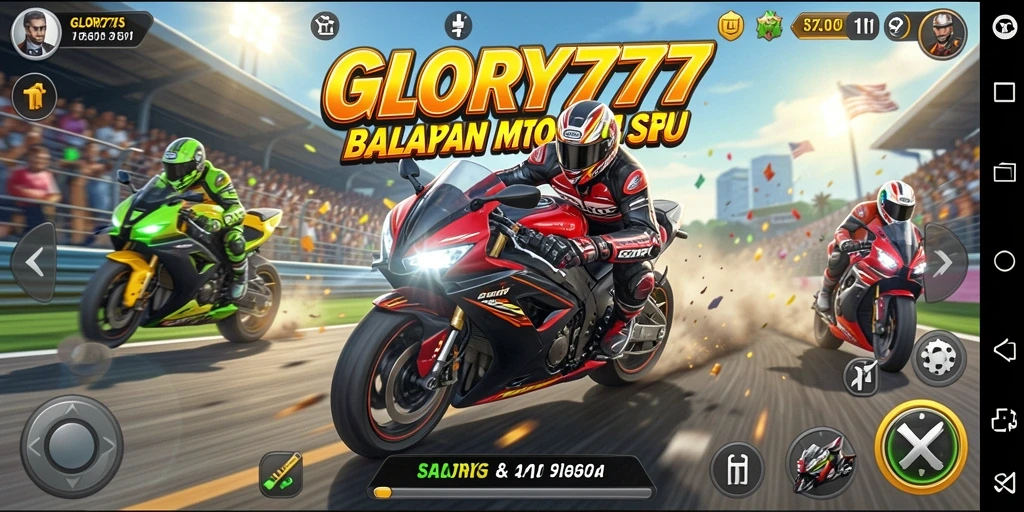 Tampilan gameplay GLORY777 yang menegangkan dan mendebarkan.