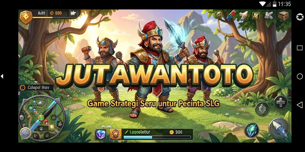 Gameplay SLG yang seru dan mendebarkan di JUTAWANTOTO.