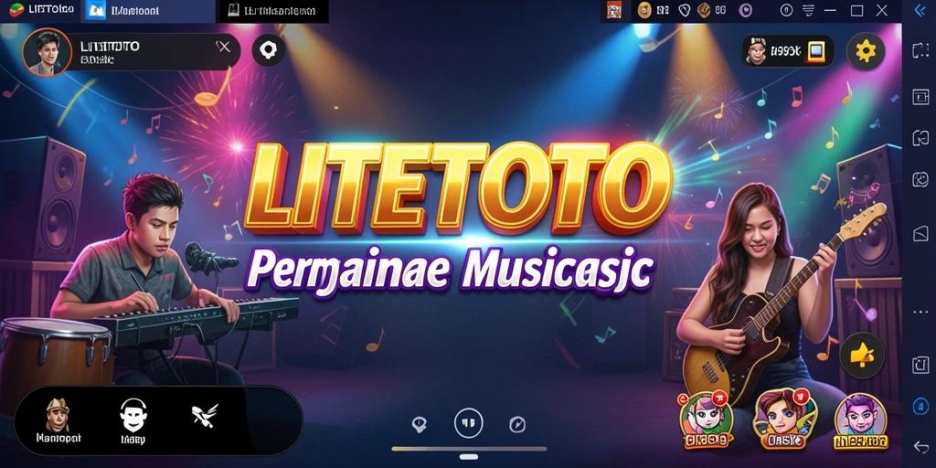 Tampilan screenshot menunjukkan gameplay seru dan interaktif LITETOTO.