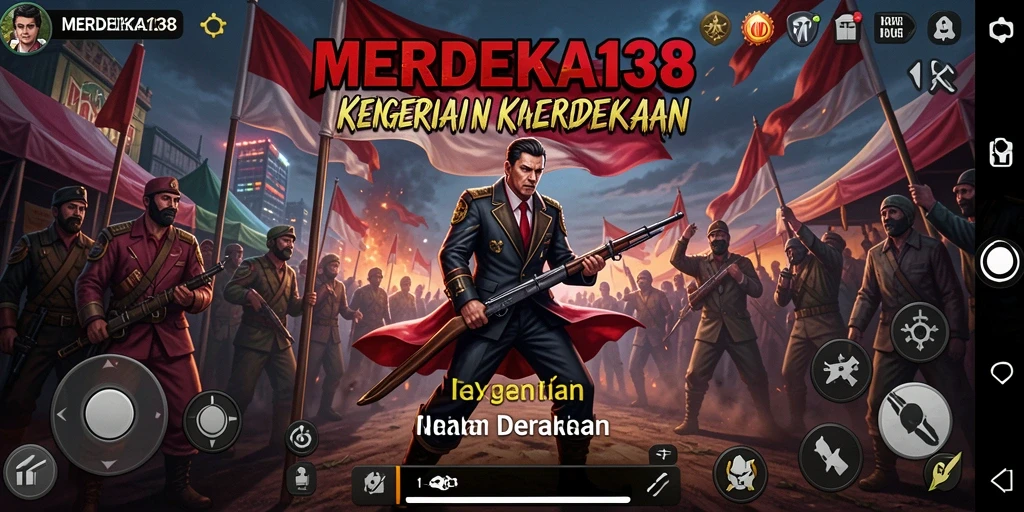 Tangkapan layar gameplay MERDEKA138 yang seram dan mencekam.