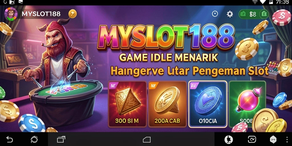Tampilan screenshot gameplay MYSLOT188 yang menarik dan penuh warna.