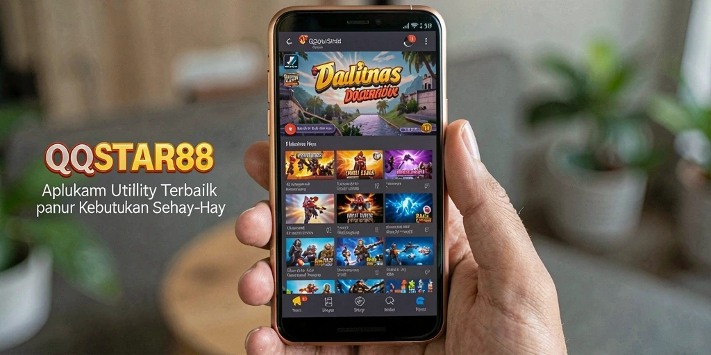 Tampilan antarmuka sederhana dan intuitif dari QQSTAR88 dalam penggunaan sehari-hari.